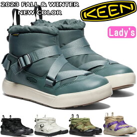 【お買い物マラソンポイントアップ5倍】 KEEN HOODZERRA WP キーン フッドゼラ レインブーツ レディース スノーブーツ アウトドアシューズ ブーツ ウォータープルーフ スリッポン ウィンターブーツ アウトドア キャンプ 防水 防寒 長靴 正規品 送料無料 2023秋冬新作