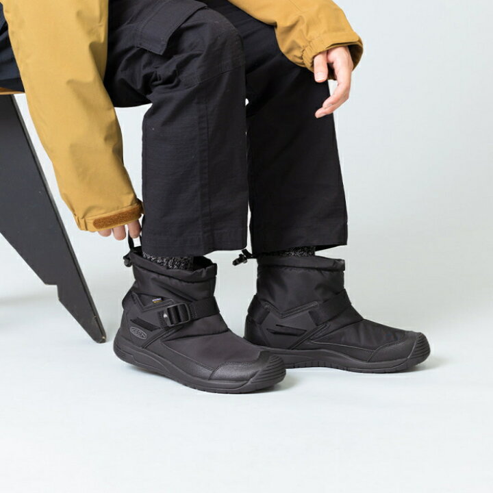 楽天市場】KEEN HOODZERRA WP キーン フッドゼラ レインブーツ メンズ 