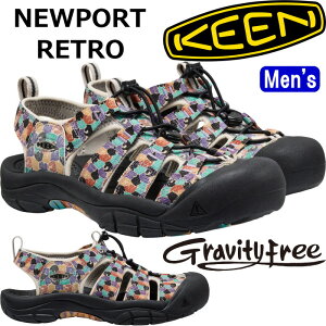 KEEN NEWPORT RETRO GRAVITYFREE �L�[�� �j���[�|�[�g �O���r�e�B�t���[ �X�|�[�c�T���_�� �����Y �A�E�g�h�A �T���_�� �r�[�`�T���_�� �L�����v �X�j�[�J�[ �����Y�T���_�� �X���b�|�� �r�[�T�� �C 