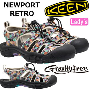 KEEN NEWPORT RETRO GRAVITYFREE �L�[�� �j���[�|�[�g �O���r�e�B�t���[ �X�|�[�c�T���_�� ���f�B�[�X �A�E�g�h�A �T���_�� �r�[�`�T���_�� �L�����v �X�j�[�J�[ ���f�B�[�X�T���_�� �r�[�T�� ���s 