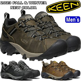 KEEN TARGHEE II WP キーン ターギー マウンテンブーツ メンズ ブーツ キャンプ アウトドアシューズ ウォータープルーフ トレッキングシューズ 防水 ハイキングシューズ アウトドア 旅行 山 正規品 送料無料 2023秋冬新作