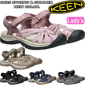 KEEN ROSE SANDAL キーン ローズサンダル スポーツサンダル レディース アウトドア サンダル ビーチサンダル キャンプ スニーカー カジュアル タウンユース スリッポン フェス 旅行 海 川 山 プール 水陸両用 正規品 送料無料