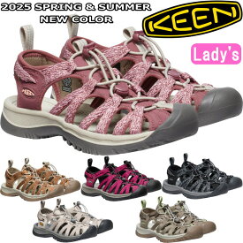 KEEN WHISPER キーン ウィスパー スポーツサンダル レディース アウトドア サンダル ビーチサンダル キャンプ スニーカー カジュアル スリッポン タウンユース レジャー フェス 旅行 海 川 山 プール 水陸両用 定番 正規品 送料無料