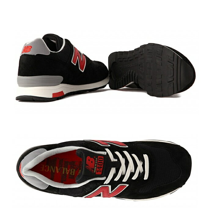 楽天市場】○○ ニューバランス 1400 ブラック/レッド new balance 