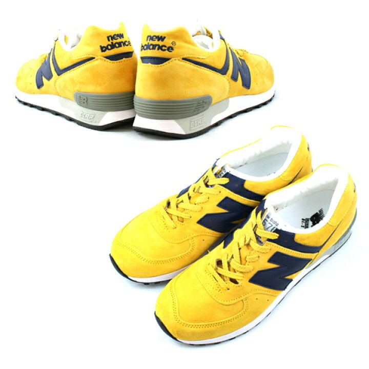 楽天市場】○○ ニューバランス 576 NEW BALANCE M576 イエロー/ブルー 