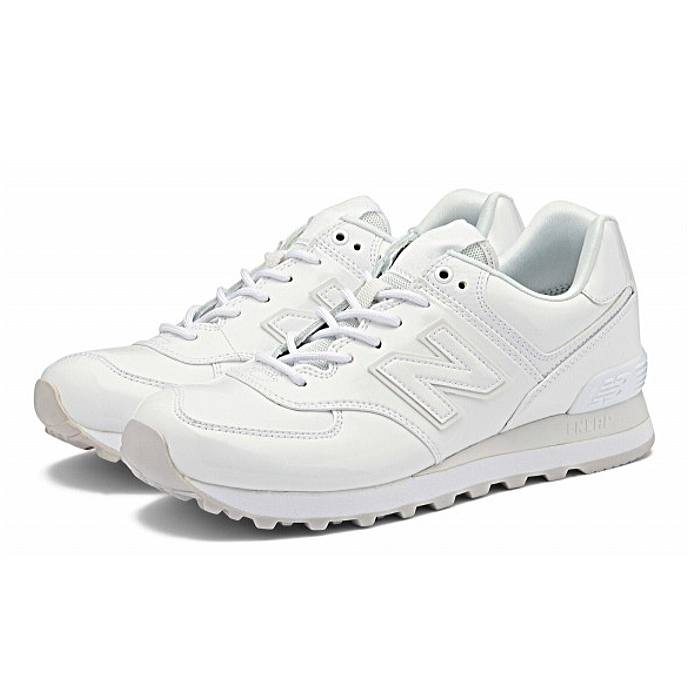 new balance all white sneakers
