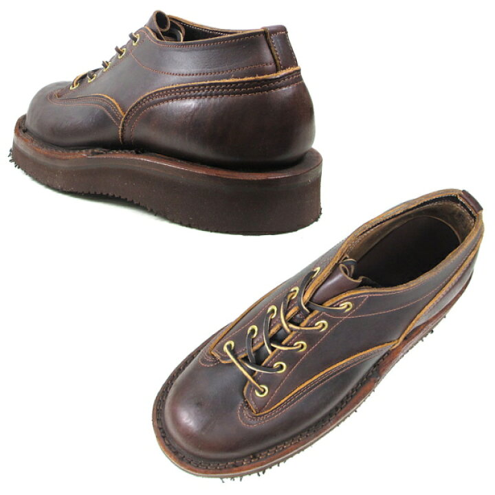 楽天市場】○○ ニックスブーツ NICKS BOOTS Lace to Toe OX ブラウン 
