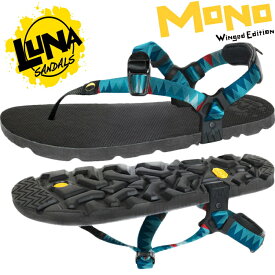 LUNA SANDALS MONO WINGED EDITION ルナサンダル モノ MOUNTAIN CRYSTAL スポーツサンダル メンズ トングサンダル ランニングサンダル サンダル ベトナム製 送料無料 2022春夏新作 【あす楽対応】