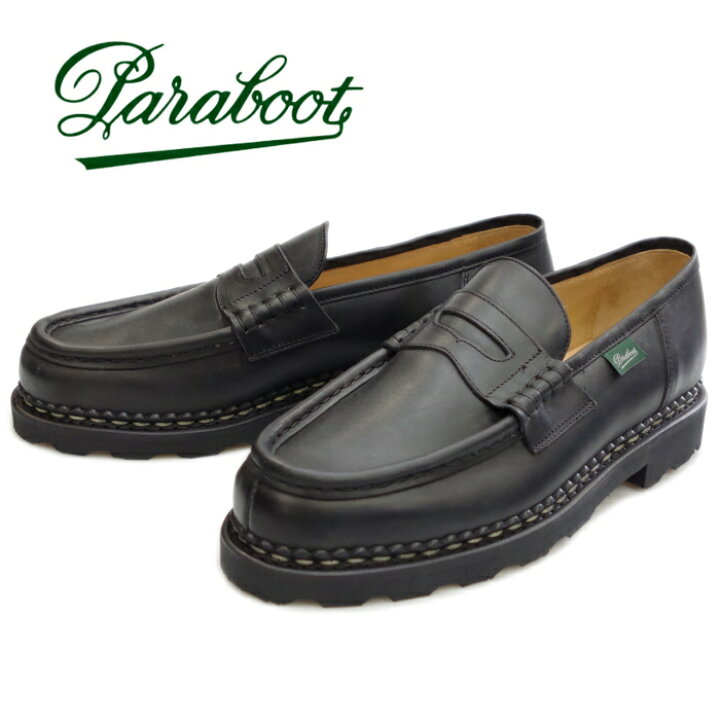 楽天市場】PARABOOT REIMS パラブーツ ランス 099412 ブラック LOAFER 