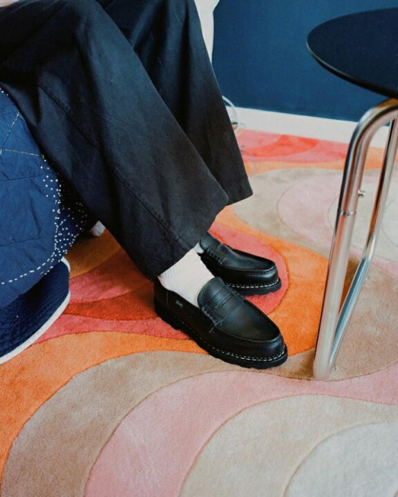 楽天市場】PARABOOT REIMS パラブーツ ランス 099412 ブラック LOAFER 