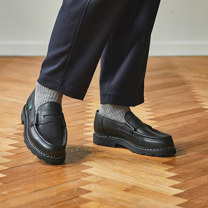 楽天市場】PARABOOT REIMS パラブーツ ランス 099412 ブラック LOAFER 