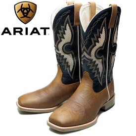 【SALE：40％OFF】 ARIAT ブーツ アリアット ウエスタンブーツ メンズ SOLADO VENTTEK WESTERN BOOT 10027202 カウボーイブーツ ワークブーツ 本革 ペコスブーツ 送料無料 【あす楽対応】