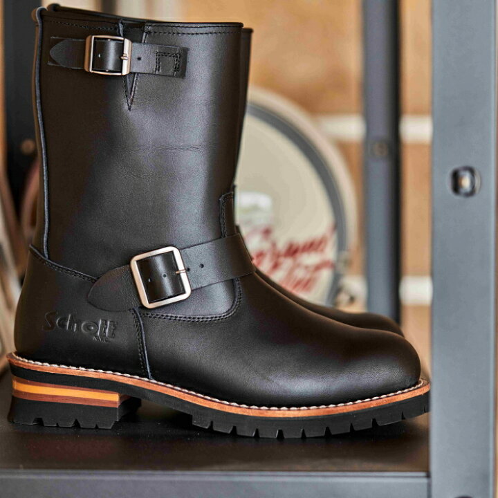 楽天市場】ショット エンジニアブーツ Schott ENGINEER BOOTS S23001 