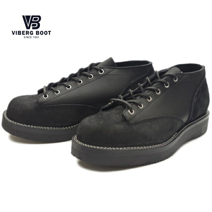 楽天市場】○○ VIBERG ヴァイバーグ LACE TO TOE OXFORD ブラック 