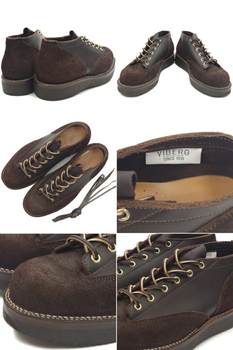 楽天市場】○○ VIBERG ヴァイバーグ LACE TO TOE OXFORD モカ 