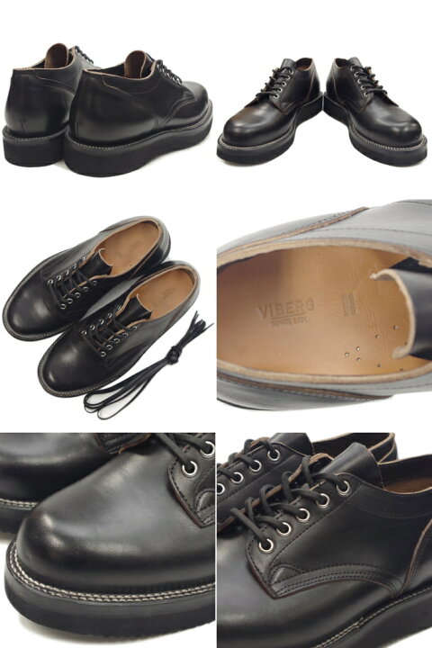 楽天市場】○○ VIBERG ヴァイバーグ OLD OXFORD ブラッククロム 