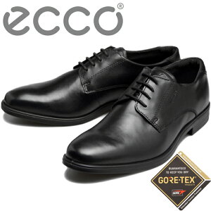 【お買い物マラソンポイント最大10倍】 エコー メルボルン ゴアテックス ecco MELBOURNE PLAIN TOE TIE GORE-TEX 621934 プレーントゥシューズ ダービーシューズ ビジネスシューズ メンズ 本革 プレーン