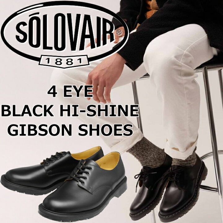 楽天市場】【SALE：30％OFF】 SOLOVAIR GIBSON SHOES 4 EYE 