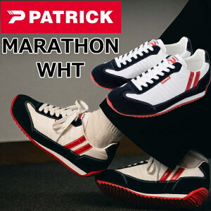 PATRICK MARATHON �p�g���b�N �}���\�� WHT �����Y �X�j�[�J�[ ���f�B�[�X ���U�[�X�j�[�J�[ ���[�J�b�g ���U�[ �C ���{�� ���Y ���K�i �X�|�[�c �����j���O �r�W�l�X �ʋ� �ʊw ���s �v���[���g �M