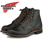 【お買い物マラソンポイントアップ5倍】 RED WING BLACKSMITH 3345 レッドウィング ブラックスミス 正規品 ［Black "Prairie"］ ブーツ メンズ レディース レースアップブーツ プレーントゥ ブラック プレーリー 茶芯 ワークブーツ 送料無料 【交換片道送料無料】