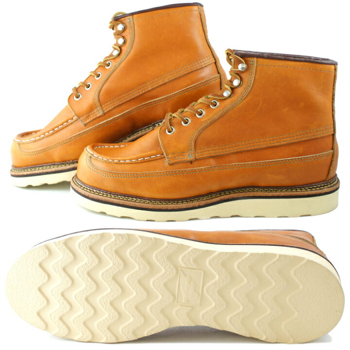 楽天市場】○○ レッドウィング 9850 REDWING カヌーモック ゴールド 