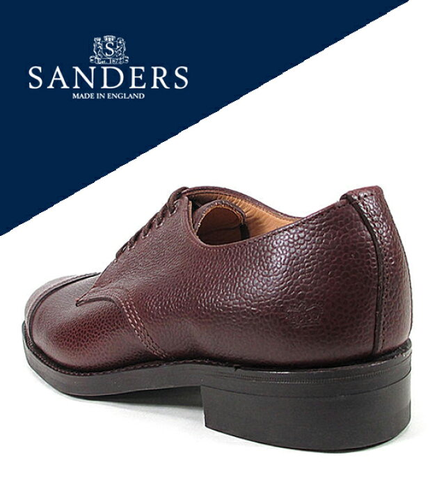 楽天市場】○○ SANDERS [ サンダース ] ダービーシューズ ARMY GRAIN 
