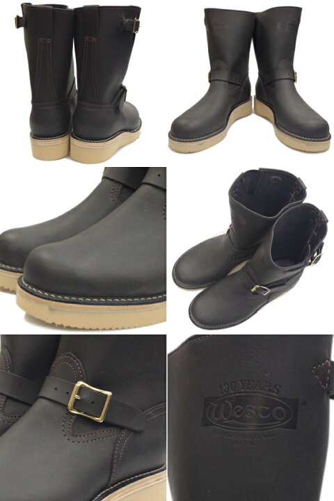 楽天市場】○○ WESCO BOSS ウェスコ ボス ブラック 9インチハイト 