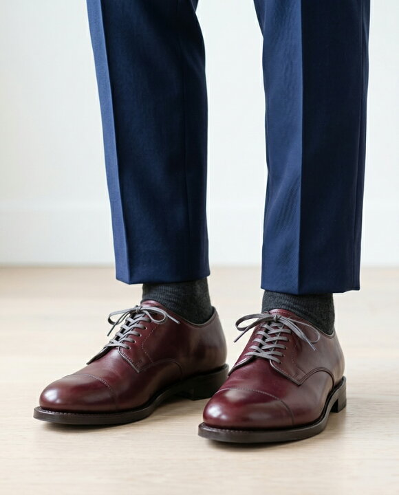 楽天市場】ウィールローブ 15073 WHEEL ROBE STRAIGHT TIP BLUCHER 