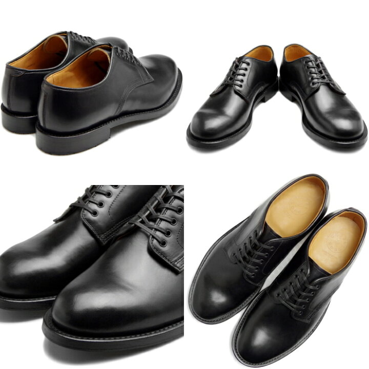 楽天市場】ウィールローブ 15075 WHEEL ROBE PLAIN TOE DERBY ブラック 