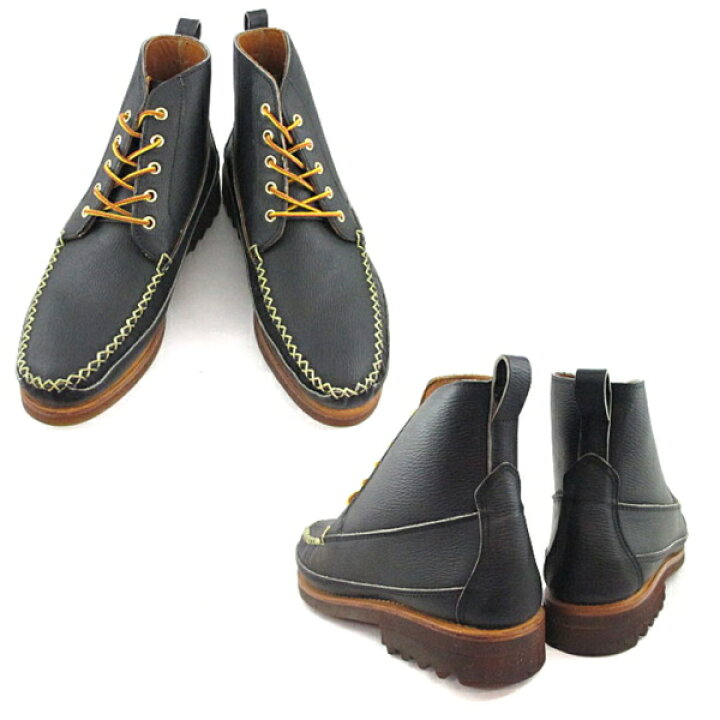 楽天市場】○○ WHEEL ROBE モカシンブーツ 5-EYE MOC TOE BOOT 
