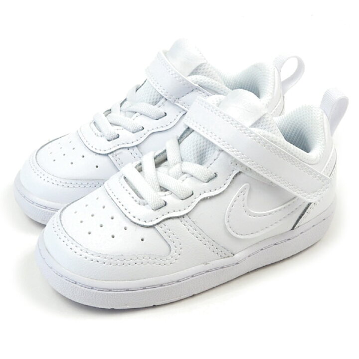 楽天市場 ナイキ Nike ファーストシューズ Nike Court Borough Low 2 Tdv ナイキ コート バーロウ Low 2 Tdv Bq5453 100 キッズ ベビー スニーカー 白スニーカー ベビーシューズ ベルクロ 面ファスナー カジュアル シンプル レザー フットワン Footone