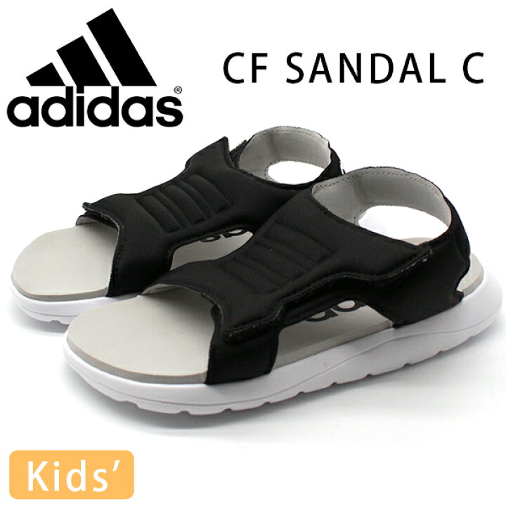 楽天市場 アディダス サンダル キッズ 子供 靴 スポーツ 黒 ブラック Adidas Cf Sandal C Fy56 フットワン Footone