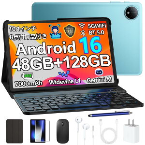 �y������4000�~OFF 6�_�Z�b�g�zPOCKAM P10 �^�u���b�g Android16 10�C���` Gemini AI�@�\���� 48GB RAM+128GB ROM+�ő�2TB�g���Ή� 90Hz�f�B�X�v���C 7000mAh�o�b�e���[ Widevine L1 ��F�� GPS WPS���� 5G WiFi���f�� �L�[