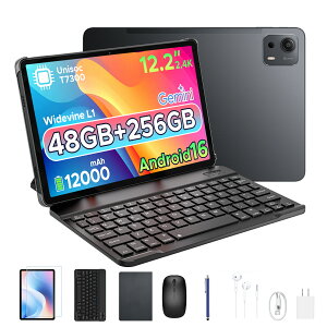 �y�}���\������50%OFF+2�{P�zAorlym P12 Plus 12�C���`�^�u���b�g Android 16 12000mAh�Ή� 8�R�A�v���Z�b�T�[ 2.4K 120Hz�f�B�X�v���C 48GB RAM+256GB ROM/TF�J�[�h�Ή��i�ő�2TB�j 5G�EWi-Fi�Ή� 8MP+13MP�J���� AI�@�\
