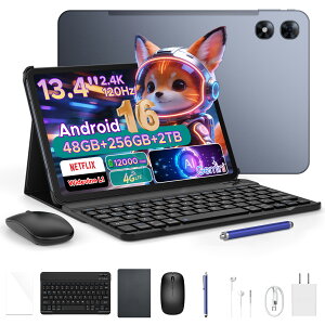 �y���ʌ���10000�~OFF�E6�_�Z�b�g�t�zAndroid16 �^�u���b�g POCKAM P13PRO 13�C���`���� SIM�t���[ 8�R�ACPU 48GB+256GB+2TB�g�� FHD+�𑜓x 120Hz 12000mAh Widevine L1 Netflix ��F�� Gemini AI�Ή� �L�[�{�[�h�E�P�[�X