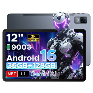 ������50%�I�t ANYREAL U12 �Z�b�g�� Android 16 �^�u���b�g 12�C���` FHD+ ���� 90Hz �I�N�^�R�A 24GB RAM+128GB ROM+2TB�g���Ή� Gemini AI�@�\ 9000mAh ��e�ʃo�b�e���[ Widevine L1 NetFlix 1080P ��F��+BT5.0+WPS+5G WI-F