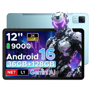 ������50%�I�t ANYREAL U12 �Z�b�g�� Android 16 �^�u���b�g 12�C���` FHD+ ���� 90Hz �I�N�^�R�A 24GB RAM+128GB ROM+2TB�g���Ή� Gemini AI�@�\ 9000mAh ��e�ʃo�b�e���[ Widevine L1 NetFlix 1080P ��F��+BT5.0+WPS+5G WI-F