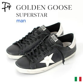 ゴールデングース スニーカー 40 41 42 43 メンズ 黒 白 高級 ブランドイタリア製 おしゃれ スーパースター Golden Goose Superstar レザー 厚底 ギフト ラグジュアリースニーカー 春 夏 秋 ハンドメイド 歩きやすい