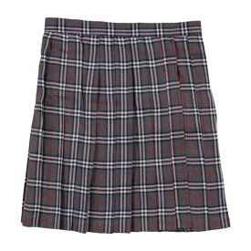 スクールスカート 正統派 制服 女子高生 通学 学生服 中学 チェック 長めプリーツスカート ポケット アジャスター付 S〜XXL JK0612