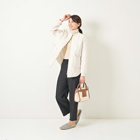 [for mom]キルティングブルゾン レディース 産前産後 ママ 妊婦 春 夏 秋 冬 20代 30代 40代 OL [83538]