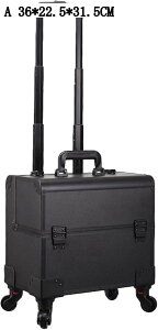 コスメ収納 スーツケース 引き出し付き キャスター付化粧品ケース 出張用 化粧ボックス メイクアップケース 携帯便利 撥水加工