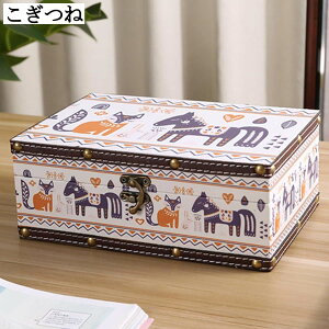 可愛いジュエリーボックス 天然木製 鍵付き 大容量 レディースジュエリー収納 宝石箱 収納ケース 首飾り 小物整理 防水 防湿 防塵 ギフト 母の日 結婚祝い 彼女へのプレゼント