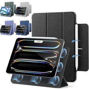 iPad Air13 / Air11�C���` iPad Pro 11 / Pro13�C���`(M5/M4) ��11���� A16 ��10���� Pro11 ��4���� Pro12.9�C���` mini7 mini6 Air 5/Air 4 �J�o�[ Pencil�̃y�A�����O & �[�d�ɑΉ� �I�[�g�X���[�v �V���N��G�� �y���V��