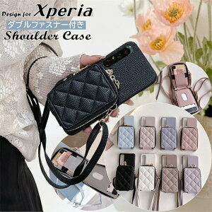 Xperia 1VII �P�[�X �L���e�B���O �V�����_�[ Xperia1VII Xperia10VII Xperia5V �΂ߊ|�� �J�[�h�P�[�X �V�����_�[ �X�g���b�v�t�� �G�N�X�y���A �P�[�X Xperia 10VII ACE3 10 5 1 VI V IV Ace III �g�уJ�o�[ ���U�[ 