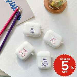 airpods �P�[�X �؍� airpods pro�P�[�X ������� ��2���� �P�[�X �J�o�[ airpods 2 3 ��3���� ��1���� ��2����Ή� rabbit bear ������ ����