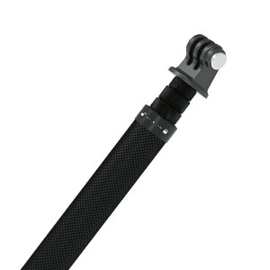 �A�N�V�����J���� ���B��_ GoPro �A�N�Z�T���[ DJI ���B��_ Insta360 ���B��_ 1.16m Carbon Fiber Selfie Stick 1/4�l�W �Ή� �J�[�{�� �t�@�C�o�[ �̗p �y�� �y�� �Y�f�@�� ���� 25cm 116cm ���� �L�k�X�}�z 