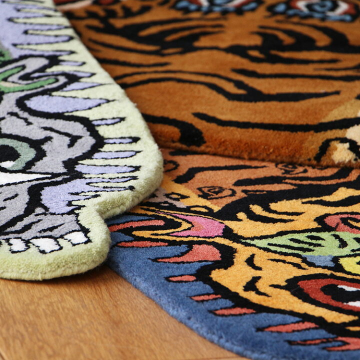 楽天市場】【新商品】ラグ Tibetan Tiger Rug H Series ハーフサイズ 
