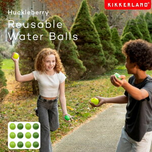 D VR 12Zbg JԂ g KIKKERLAND LbJ[h nbNx[ [Uu EH[^[{[ Huckleberry Reusable Water Balls Ȃ _炩 ӂ V x