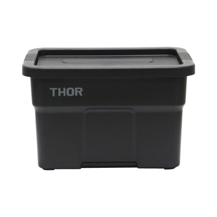 楽天市場】THOR large totes with lid 22L コンテナ ボックス 蓋付 