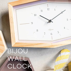 BIJOU WALL CLOCK WCL-017 WCL-018 掛け時計 時計 クロック 壁掛け ウッド ナチュラル シンプル デザイン おしゃれ